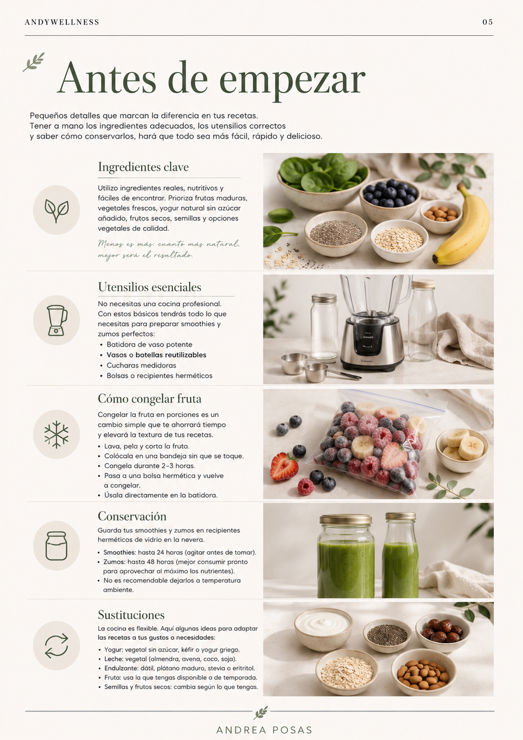 Ebook "Smoothies & Shots funcionales"