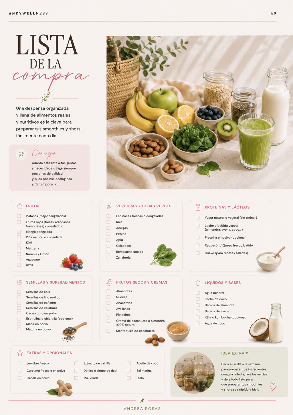 Ebook "Smoothies & Shots funcionales"